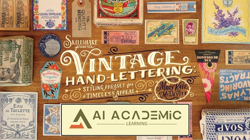 دست‌نویسی وینتیج - سبک‌دهی به عبارت‌ها برای جذابیت ماندگار