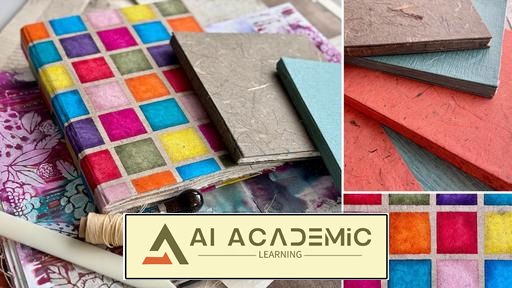 ژورنال‌های دست‌ساز - یاد بگیرید چگونه ژورنال‌های هنری خود را صحافی کنید