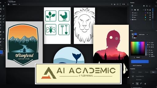 طراحی گرافیک در Adobe Animate