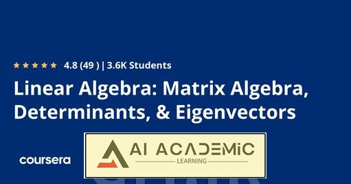 جبر خطی - جبر ماتریس، دترمینان‌ها و بردارهای ویژه