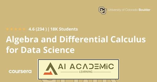 جبر و حساب دیفرانسیل برای علم داده