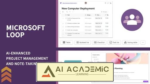 آموزش Microsoft Loop - مدیریت پروژه مجهز به هوش مصنوعی و یادداشت برداری (2024)