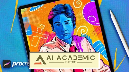 تصویرسازی دیجیتال - رنگ‌های دیوانه‌کننده در Procreate