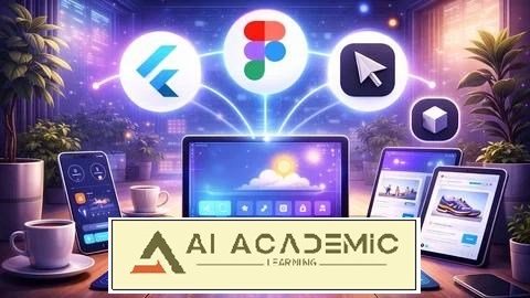 مسترکلاس 3 دوره در 1 Flutter و هوش مصنوعی: ساخت 15 اپلیکیشن با Cursor و Figma