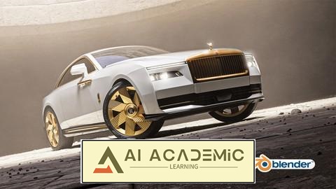 بلندر - رولز رویس اسپکترا در سه‌بعدی