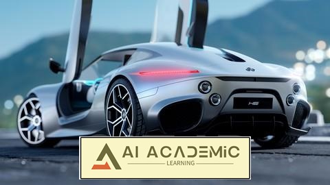 خودروهای سه‌بعدی - اجزای داخلی و بیرونی در بلندر