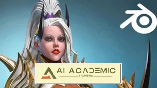 دوره ساخت مهاجم زن زره‌پوش 3D در Blender