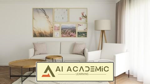 مصورسازی سه‌بعدی فضای داخلی با بلندر - صحنه اتاق نشیمن