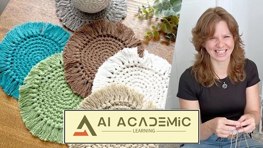 گردبافی کاربردی - یادگیری مبانی قلاب‌بافی گرد