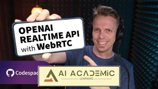 آموزش OpenAI API - ساخت اپلیکیشن‌های صوتی فرانت اند با Realtime API و WebRTC
