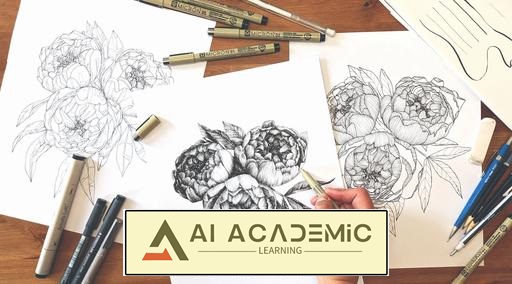 استایل خود را پیدا کنید و به طراحی گیاه‌شناسی با خودکارهای جوهری مسلط شوید