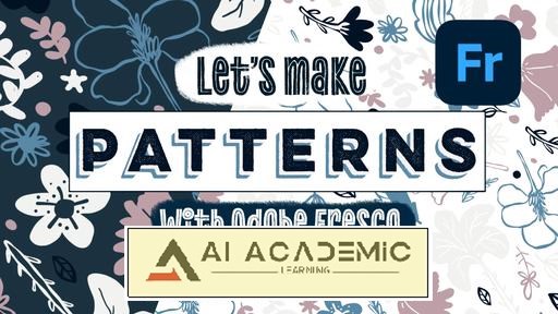 الگوهای تکرارشونده یکپارچه در Adobe Fresco