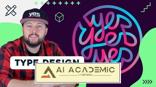 طراحی خلاقانه تایپ با Adobe Illustrator