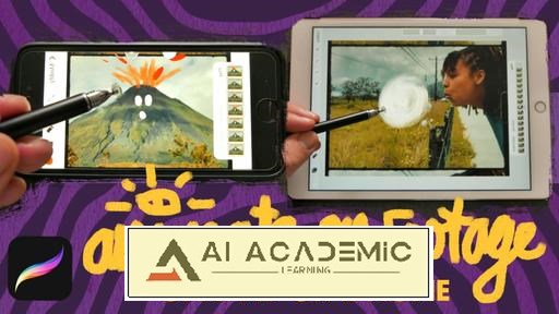 انیمیت روی فوتیج: استفاده از Procreate روی iPad و iPhone