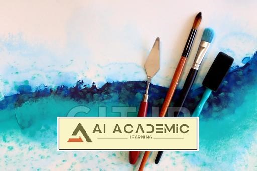 مقدمه ای بر نقاشی انتزاعی: لایه‌سازی با اکریلیک و تکنیک‌های مختلف