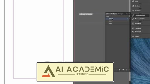 مبانی طراحی کتاب - طراحی داخلی رمان با InDesign