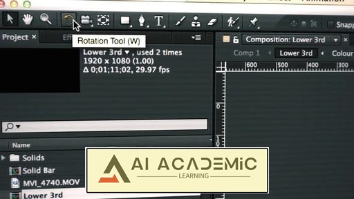 آشنایی با ادوبی افترافکت - شروع کار با موشن گرافیک‌
