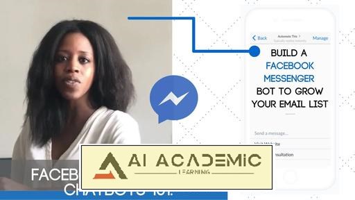 دوره Facebook Messenger Chatbots 101: ساخت ربات برای رشد لیست ایمیل