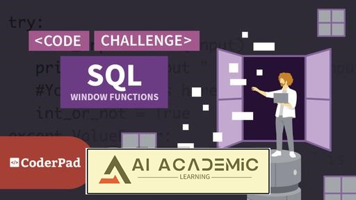 تمرین SQL - توابع Window