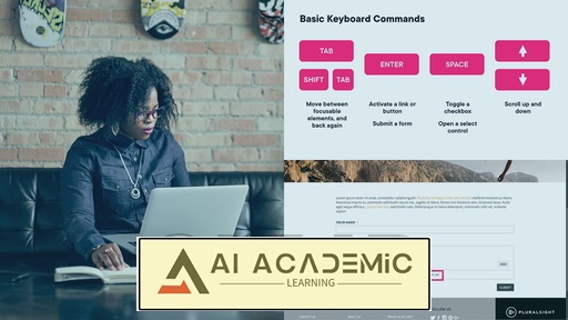ناوبری کیبورد و طراحی فرم برای دسترس‌پذیری وب
