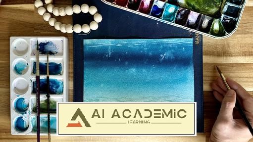 آبرنگ زیر آب: یادگیری تکنیک خیس در خیس برای ایجاد عمق و نور