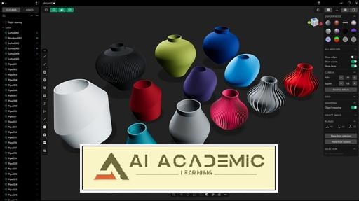 دوره Plasticity (CAD) برای مبتدیان - مدل‌سازی گلدان‌های گل قابل چاپ سه‌بعدی از ابتدا