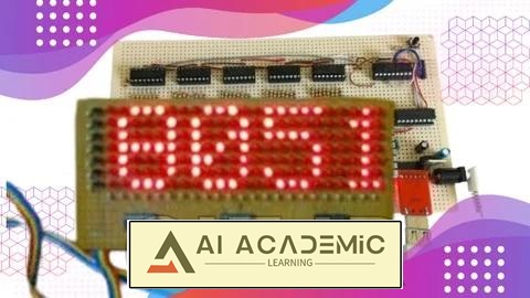 نمایشگر LED متحرک با میکروکنترلر 8051 و زبان اسمبلی