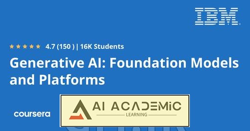 آموزش Generative AI - مدل‌های بنیادی و پلتفرم‌ها