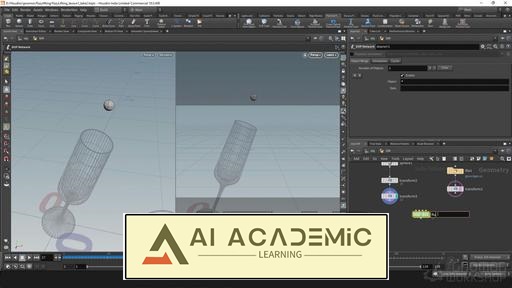 مقدمه‌ای بر سیالات FLIP در Houdini