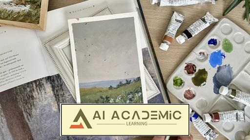مناظر با گواش به سبک وینتیج برای مبتدیان