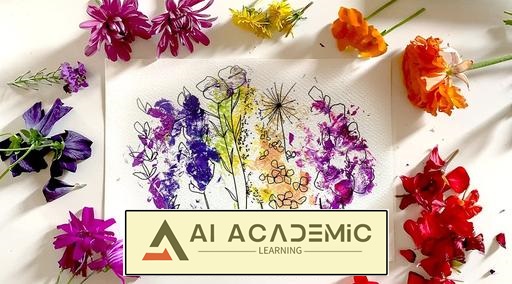 از طبیعت تا کاغذ - چگونه با رنگ گل طبیعی، آثار هنر زیبا رنگارنگ خلق کنیم؟