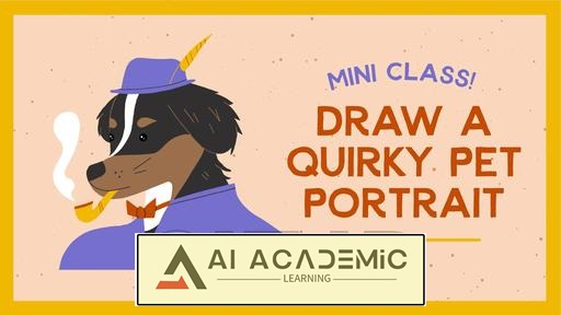 مینی کلاس: طراحی یک پرتره بامزه از حیوان خانگی