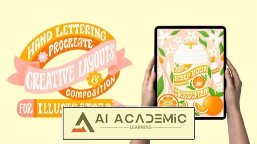 حروف چینی دستی در Procreate: طرح‌ بندی های خلاقانه و کامپوزیشن برای تصویرگران