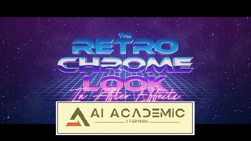 ظاهر کروم رترو در Adobe After Effects
