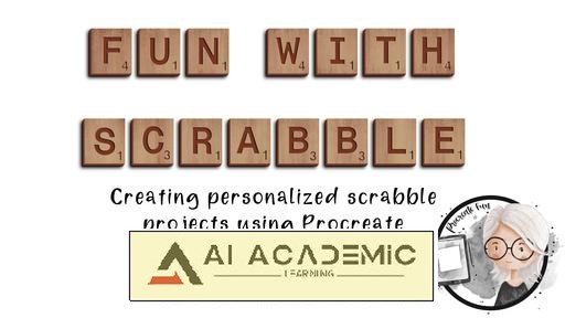 تفریح با Scrabble: ایجاد پروژه‌های شخصی‌سازی‌شده و مفرح Scrabble با Procreate