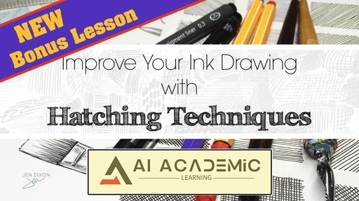 طراحی با جوهر خود را با تکنیک‌های هاشورزنی بهبود دهید