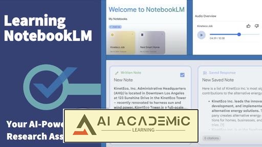یادگیری NotebookLM - دستیار تحقیق مبتنی بر AI شما