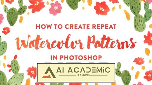 از نقاشی تا الگو: چگونه با استفاده از Photoshop الگوهای تکرارشونده بسازیم؟