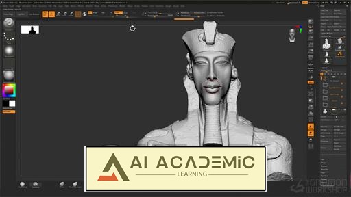 بازسازی یک پرتره تاریخی به صورت سه بعدی