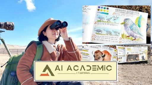 ژورنال‌نویسی طبیعت حیات‌وحش: رسم حیوانات از طریق مشاهده