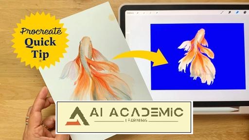 نکات سریع Procreate: تبدیل آثار هنری به دیجیتالی و حذف پس‌زمینه‌ها به آسانی