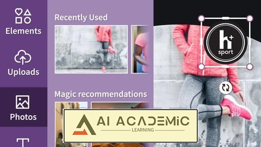 دوره Canva برای پروژه‌ های طراحی وب و دیجیتال