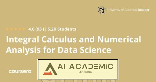 حساب دیفرانسیل و انتگرال و تحلیل عددی برای علم داده