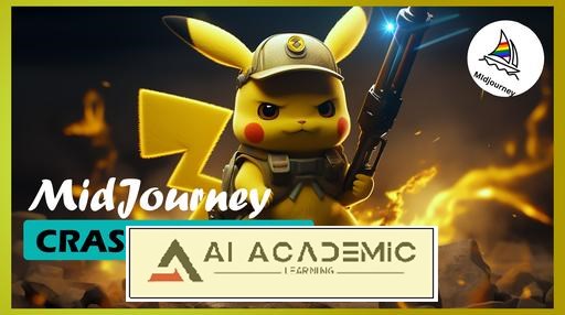 دوره فشرده Midjourney AI - راهنمای شما برای ایجاد اثر هنری شگفت‌انگیز