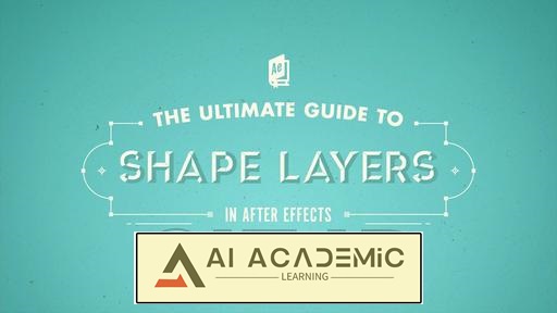 راهنمای نهایی لایه‌های شکل در ادوبی افترافکت
