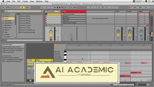 آموزش Ableton Live - بخش 2 - MIDI (رابط دیجیتال ساز آلات موسیقی)