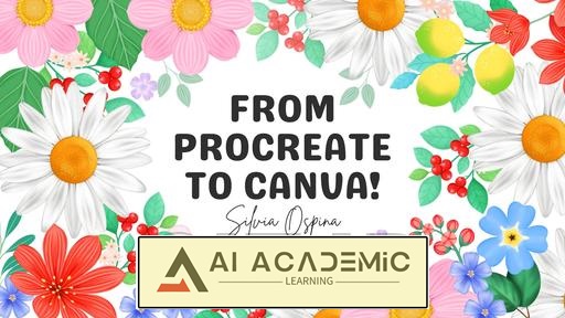از Procreate به Canva: تبدیل تصاویر دیجیتال به طرح‌های گیاهی