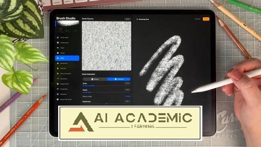 شروع کوچک: بررسی براش‌های سفارشی در Procreate Brush Studio