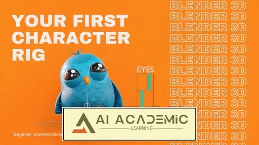 انیمیشن در بلندر سه‌بعدی - اولین ریگ کاراکتر شما