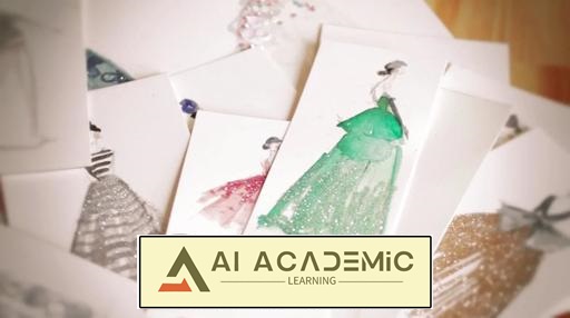 نقاشی با آبرنگ - از الهام تا تصویرسازی مد